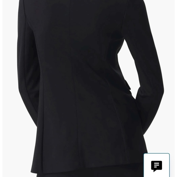 Rag & Bone Ponte U Neck Blazer NWT Black size 0 - Picture 5 of 5